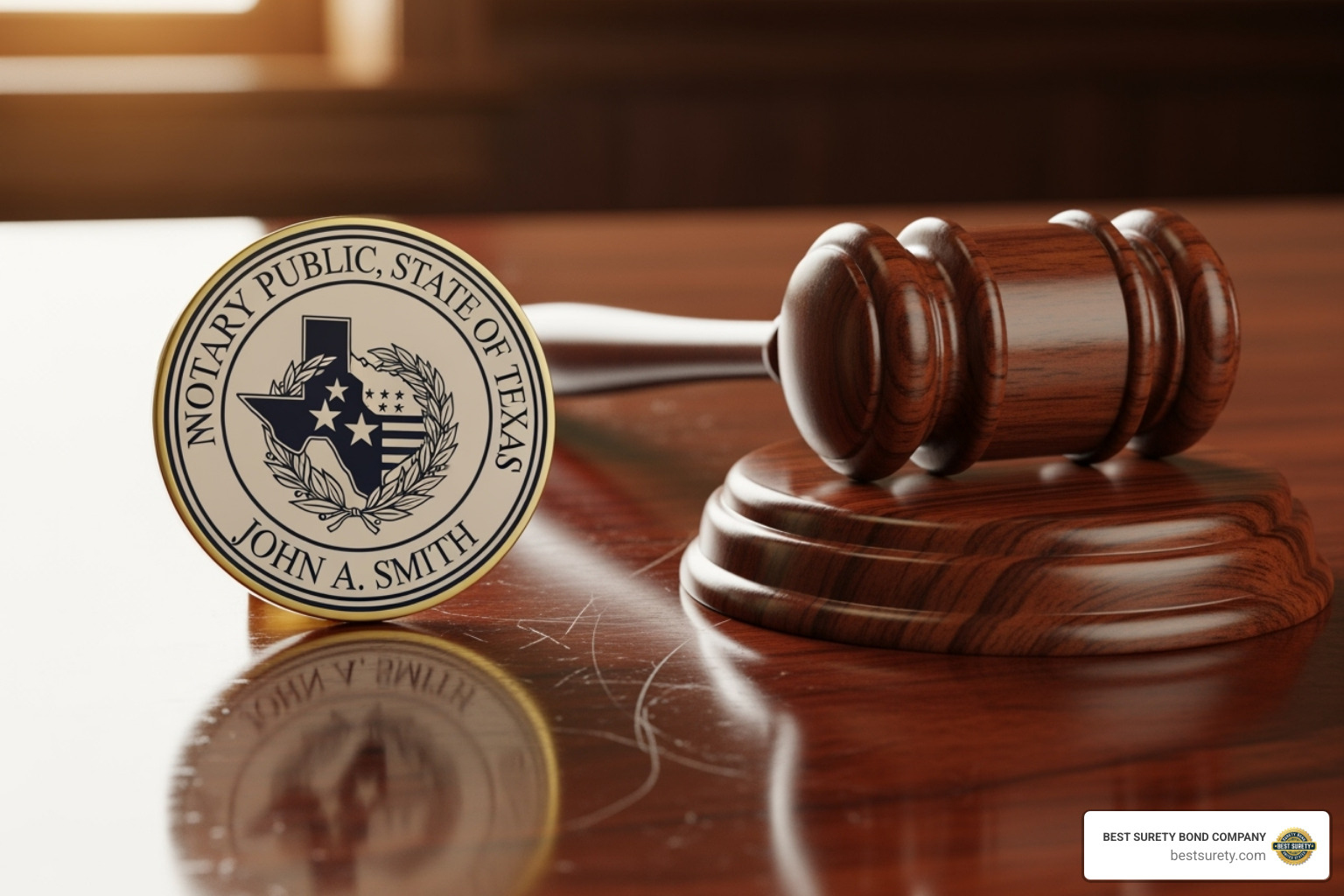 texas notary surety bond cost