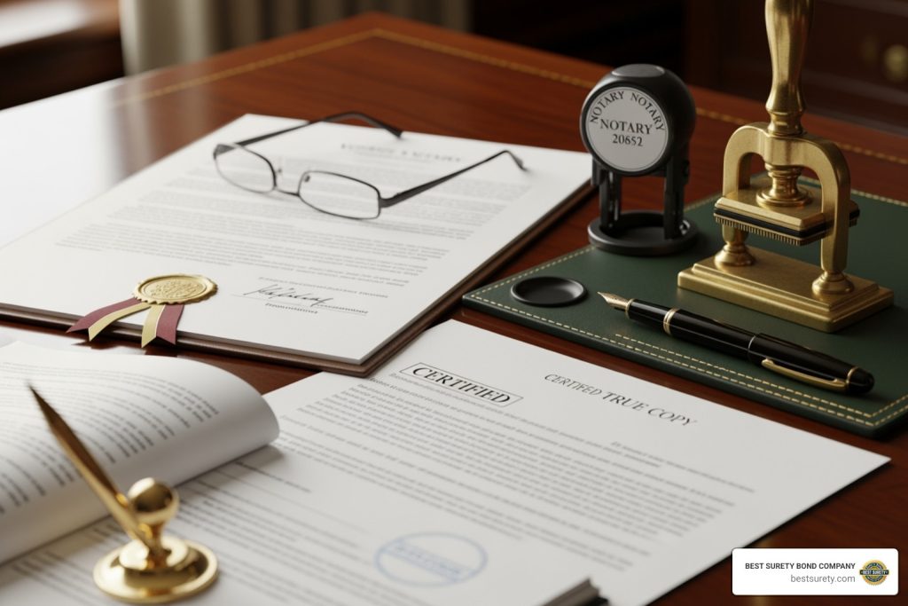 notary public surety bond near me