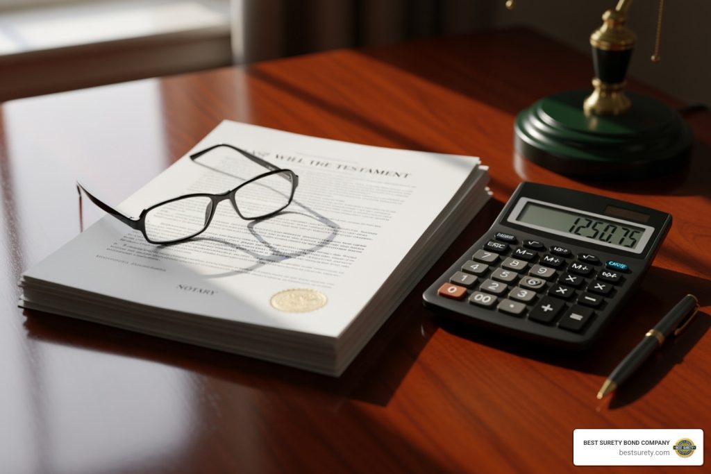 texas probate bond cost